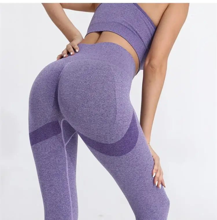 Alobee Women Leggings High Waist New Sporty Slim Leggings For Women Seamless Yoga Workout Female Legging Sport Women Clothing